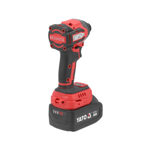 ZAKRĘTARKA UDAROWA 18V, 1/4'', 230 NM YATO – YT-82798 (AKUMULATOR 4 AH)